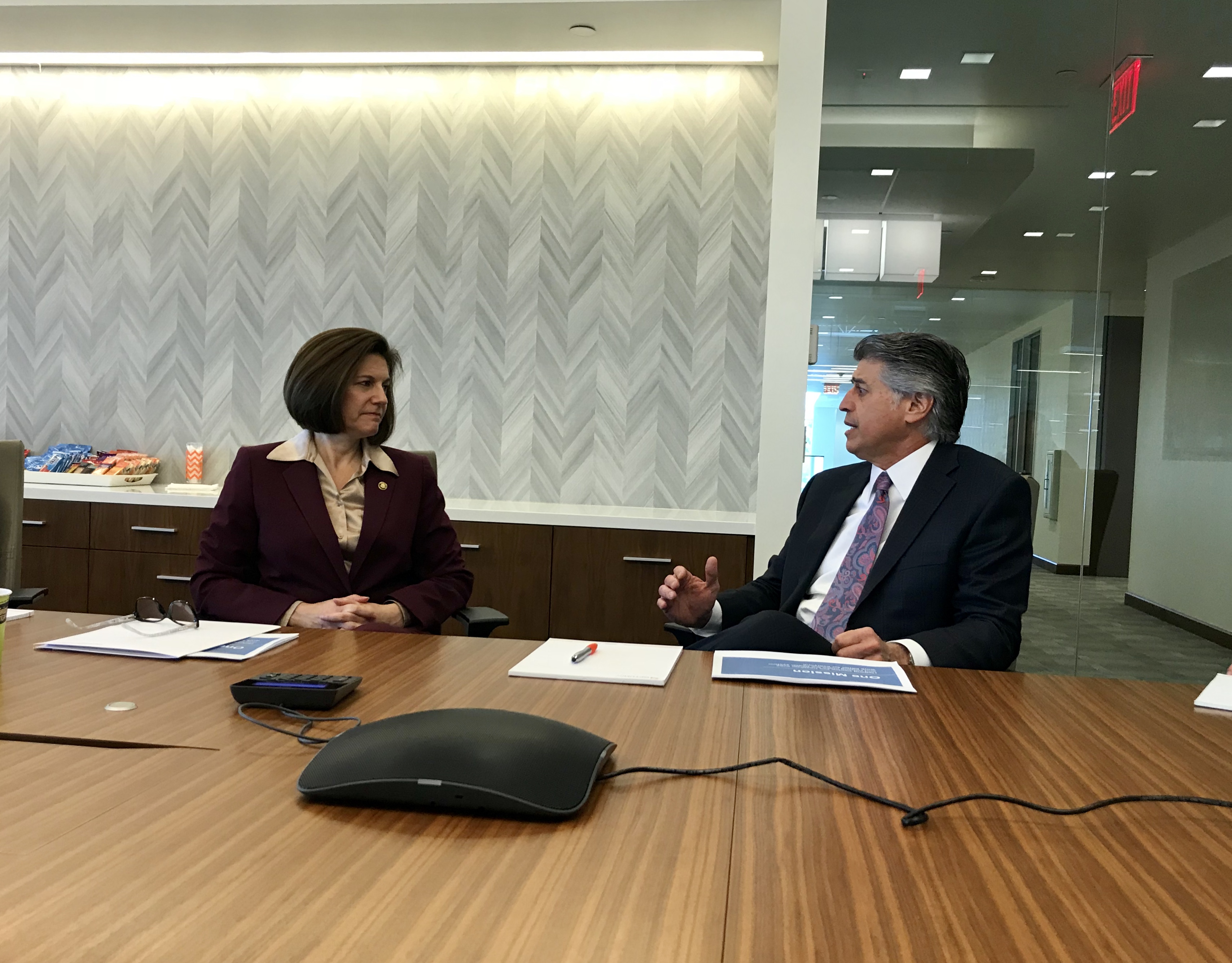 Meeting with UnitedHealth CEO